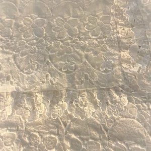 Battenberg Lace Duvet - Full- White